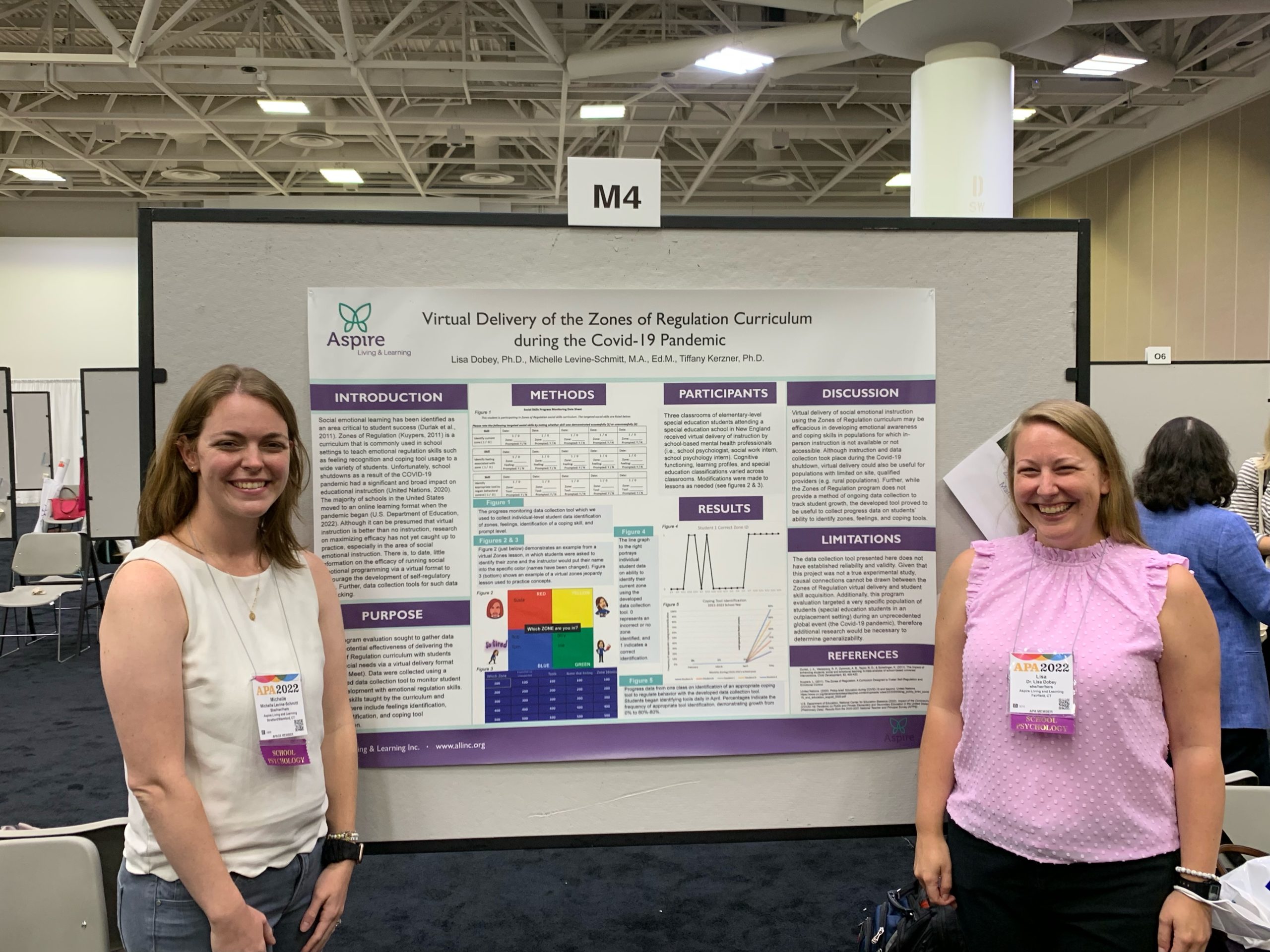 Aspire School Psychologists Present Findings at APA Convention