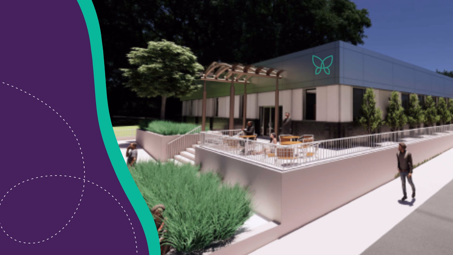 Rendering of Aspire's building location at 484 Lancaster Street, Leominster, MA.
